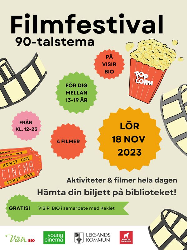 Filmfestival 90-talstema | 18/11 12.00 - 23.00