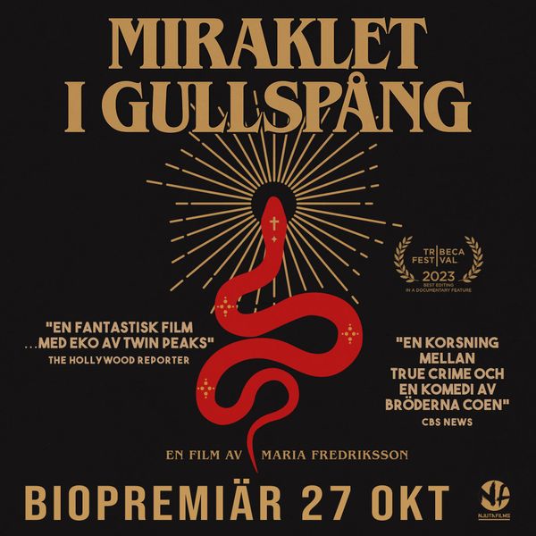 Måndag 20/11 17.30 | Regissörsbesök av Maria Fredriksson & filmcafé i anslutning till Miraklet i Gullspång