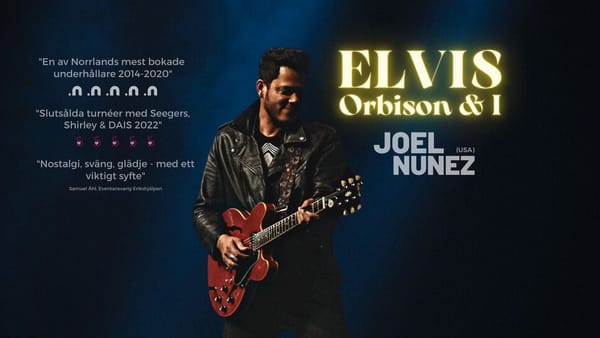 Lördag 9/3 kl. 16.00 | Konsert: Elvis, Orbison & I
