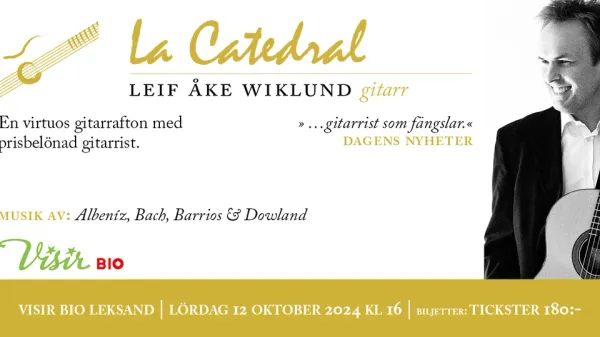 Lördag 12/10 kl. 16.00 | Gitarrkonsert, La Catedral