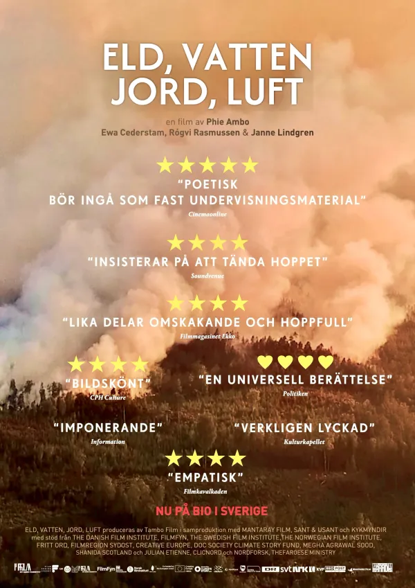 Måndag 26/10 kl. 19.00 | ELD, VATTEN, JORD, LUFT (regissörsbesök!)